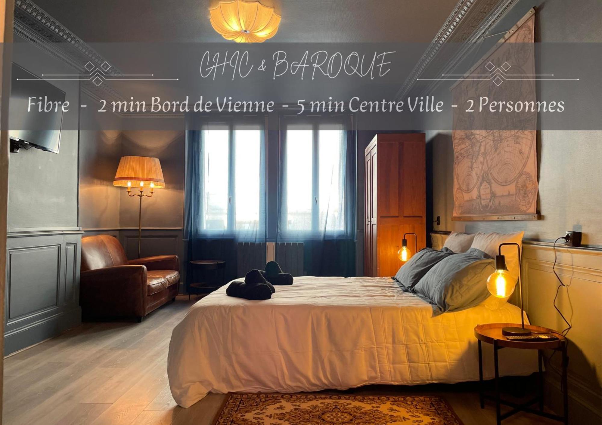 Appartement Chic & Baroque 5 Min Centre Ville Et Bord De Vienne Limoges Luaran gambar